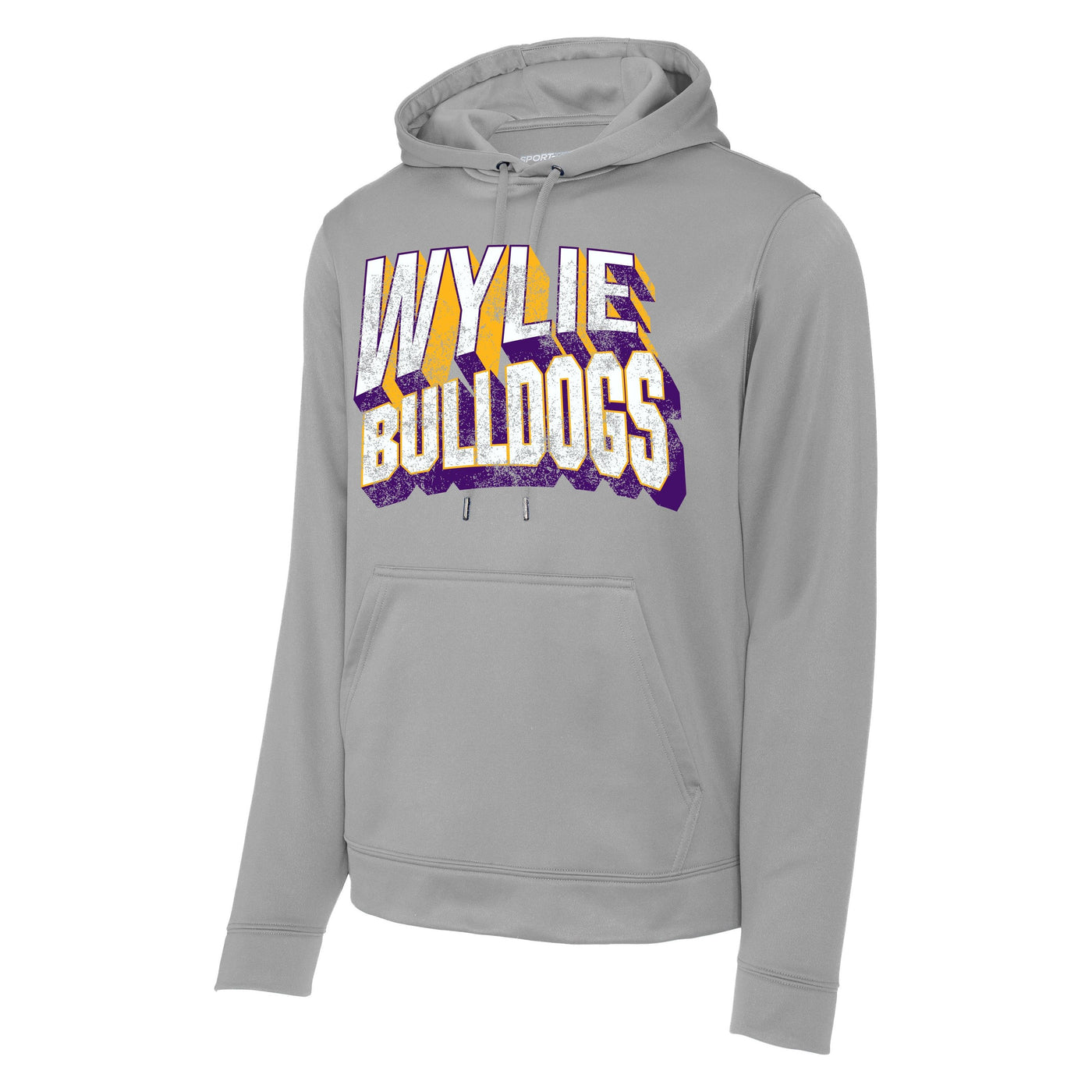 Wylie Bulldogs - Wicking Hooded Sweatshirt