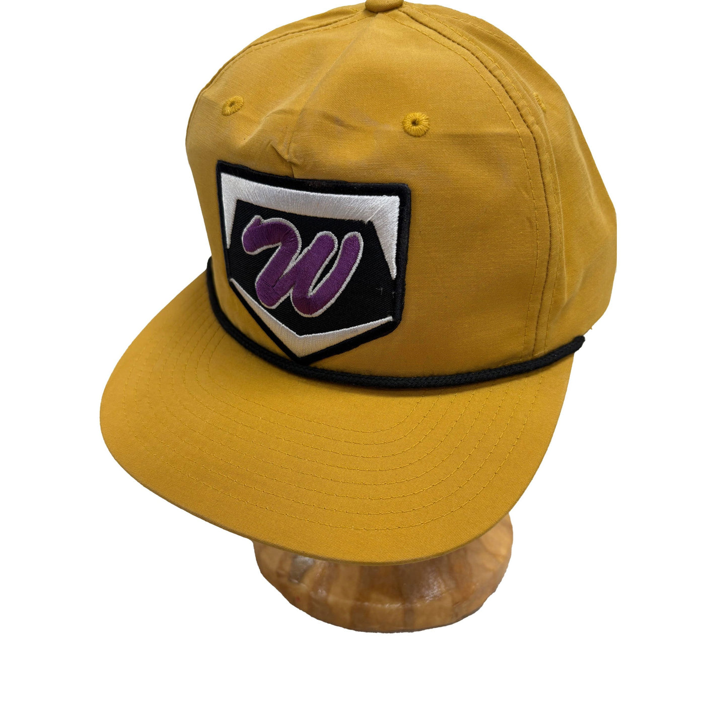 Home Plate Rope Cap with Patch