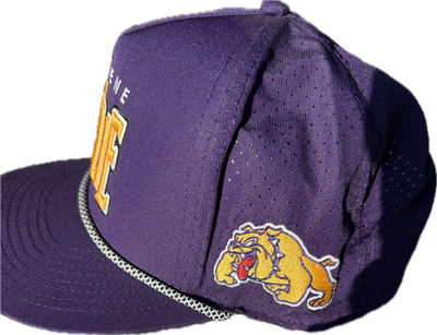 Abilene-Wylie Purple Performance Rope Cap