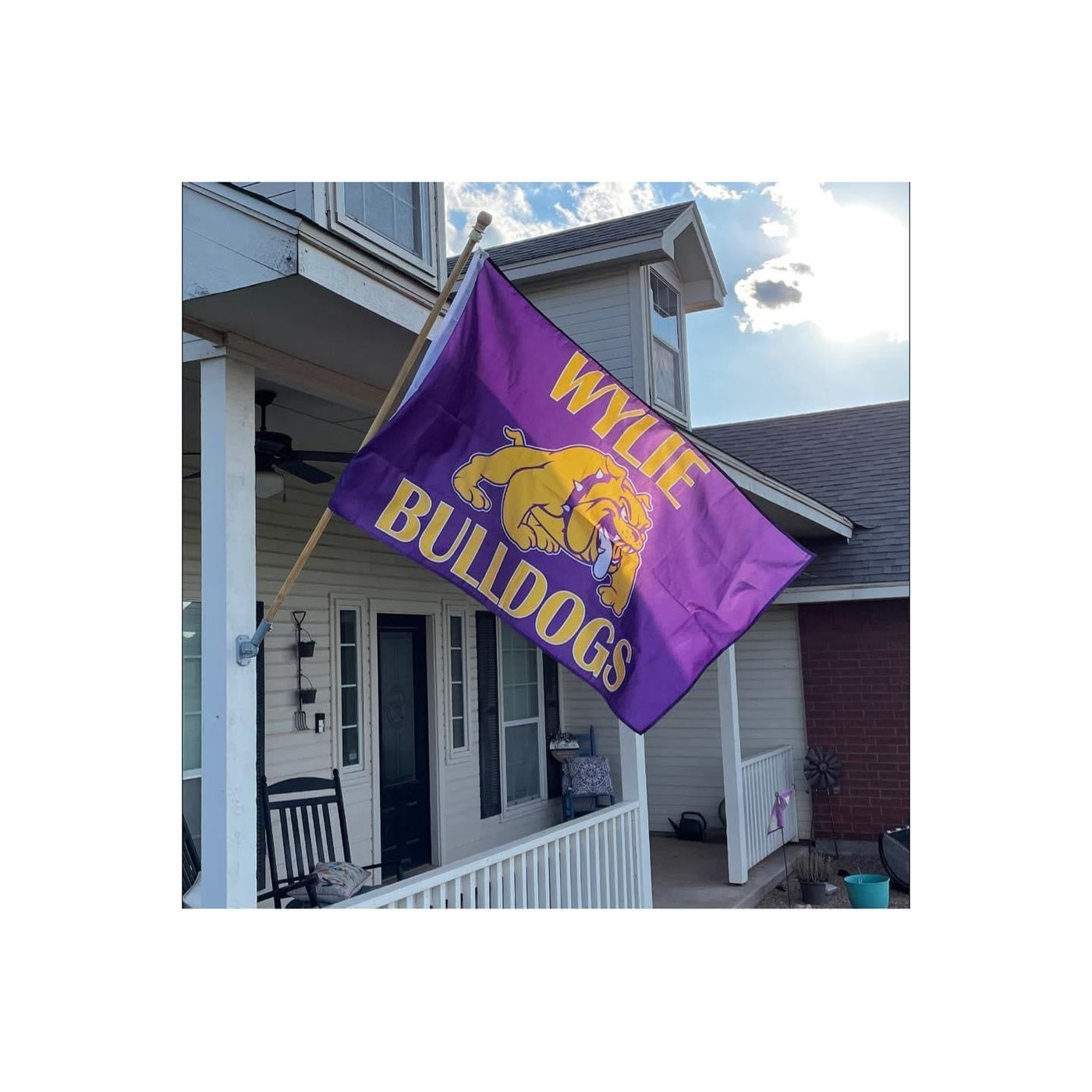 Wylie Bulldog Flag