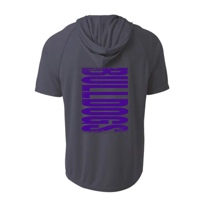 Wylie Bulldogs - Short Sleeve Hooded Tee
