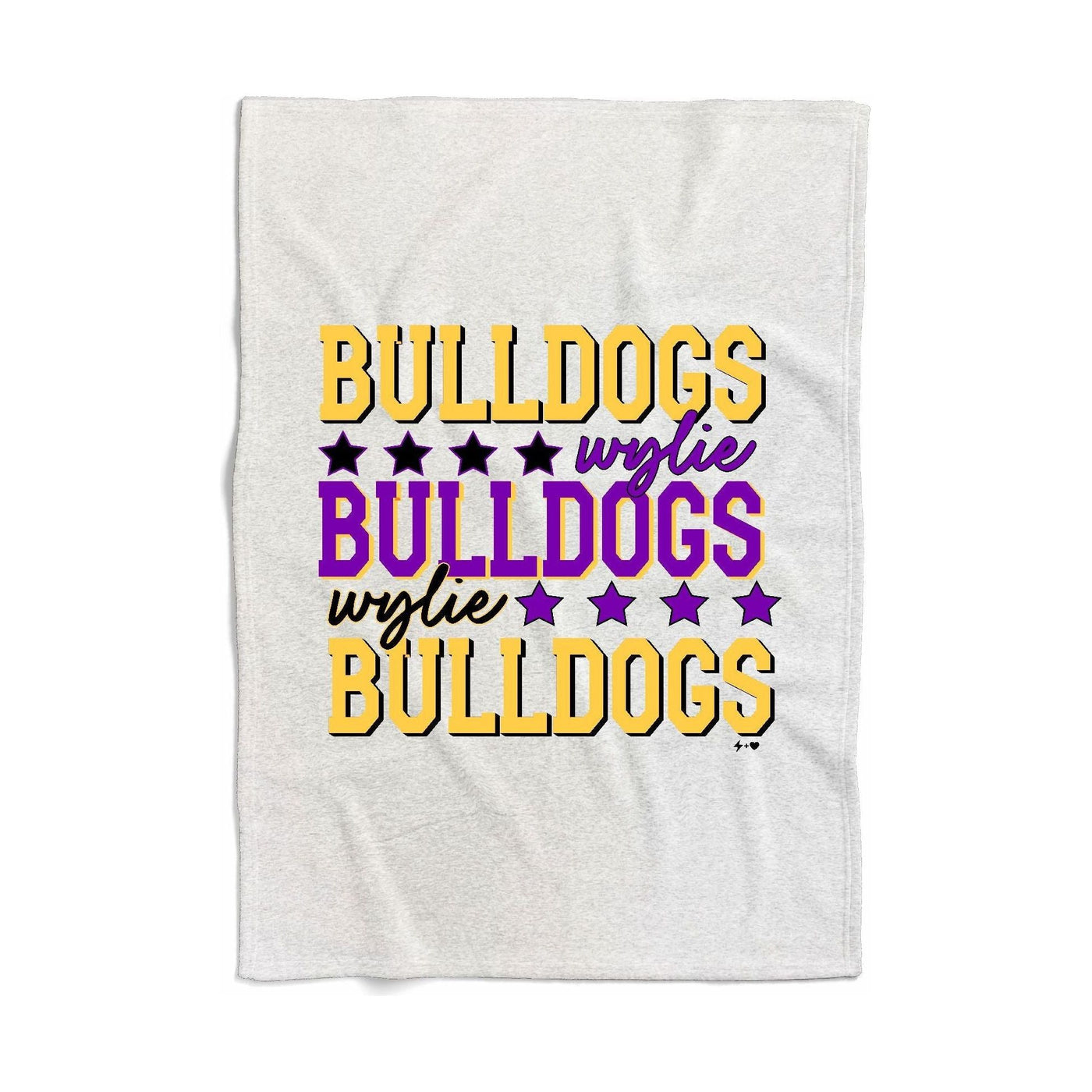 Wylie Bulldogs Blanket
