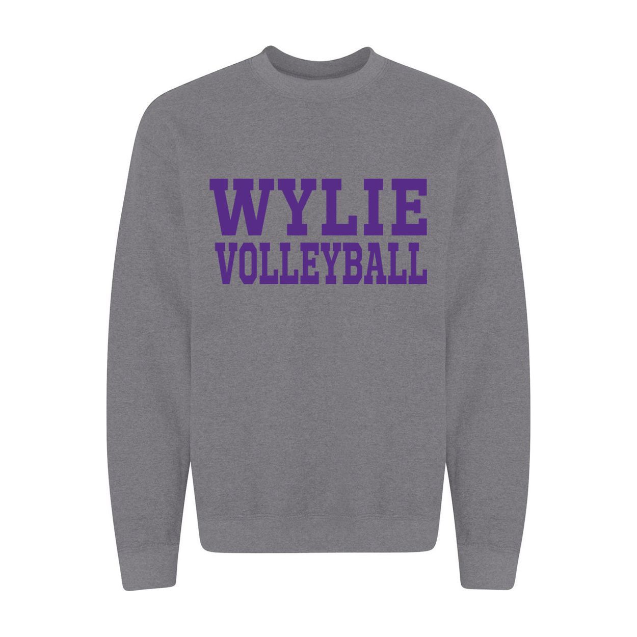 Wylie Volleyball - Grey Sweatshirt