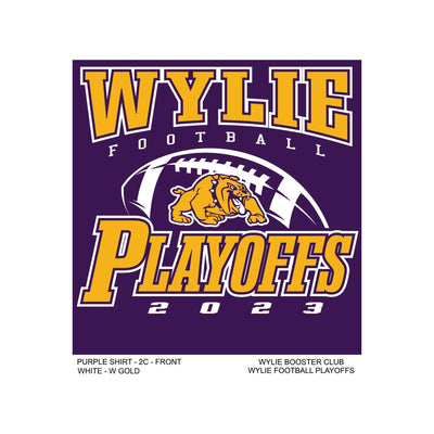 Wylie Football Play-Off Tees
