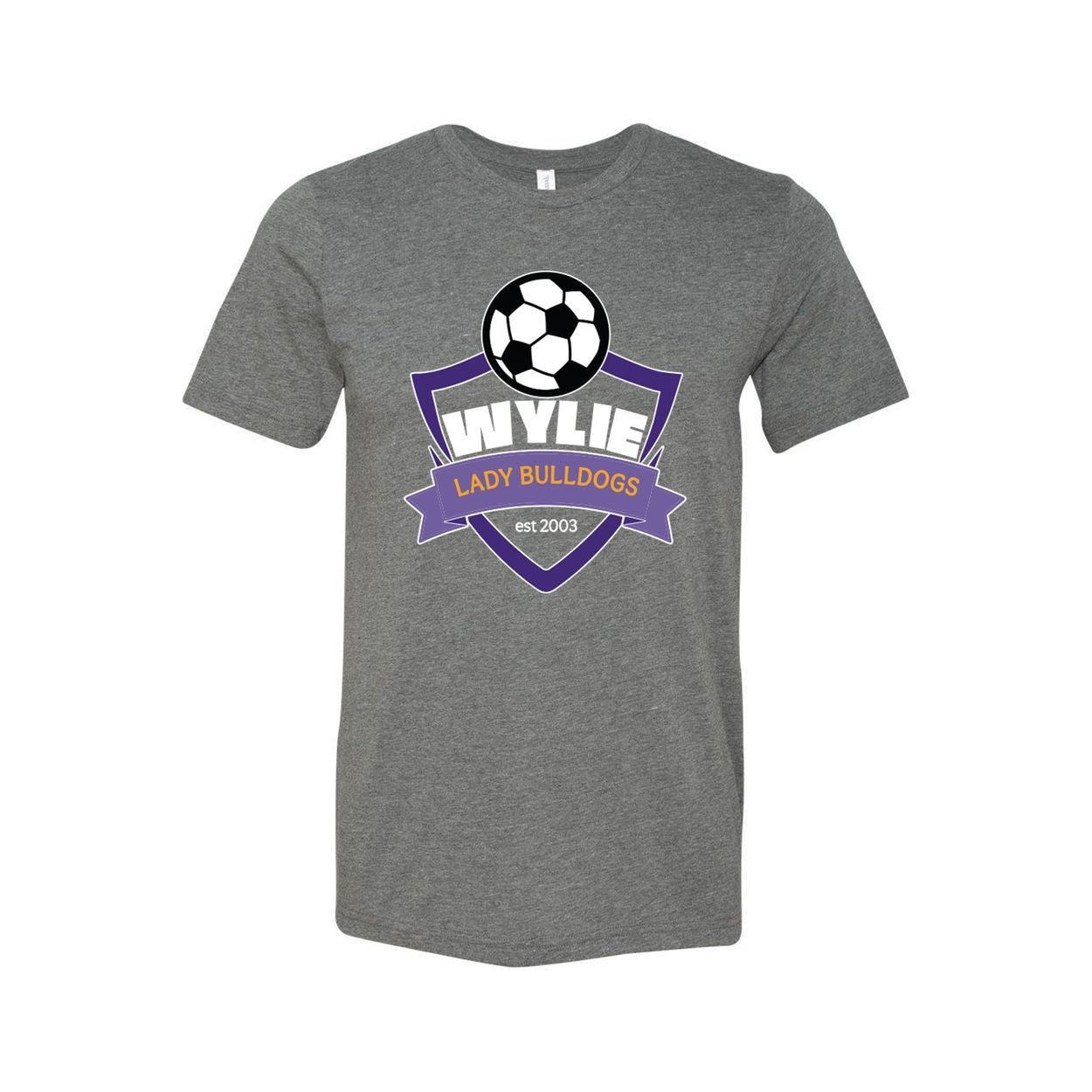 Wylie Lady Bulldogs Soccer on Grey Wylie Booster Club