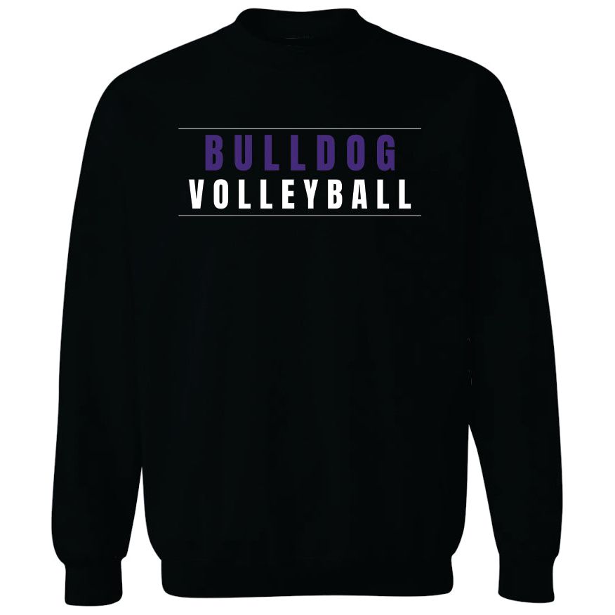 Wylie Volleyball - Bulldog Volleyball on Black