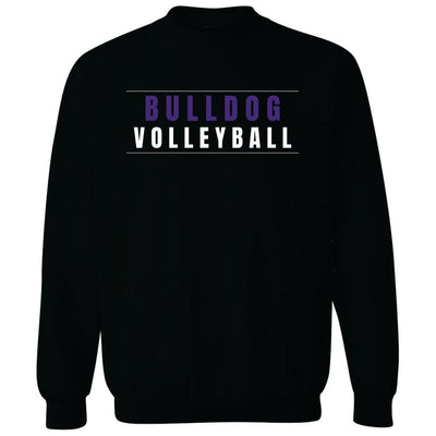 Wylie Volleyball - Bulldog Volleyball on Black