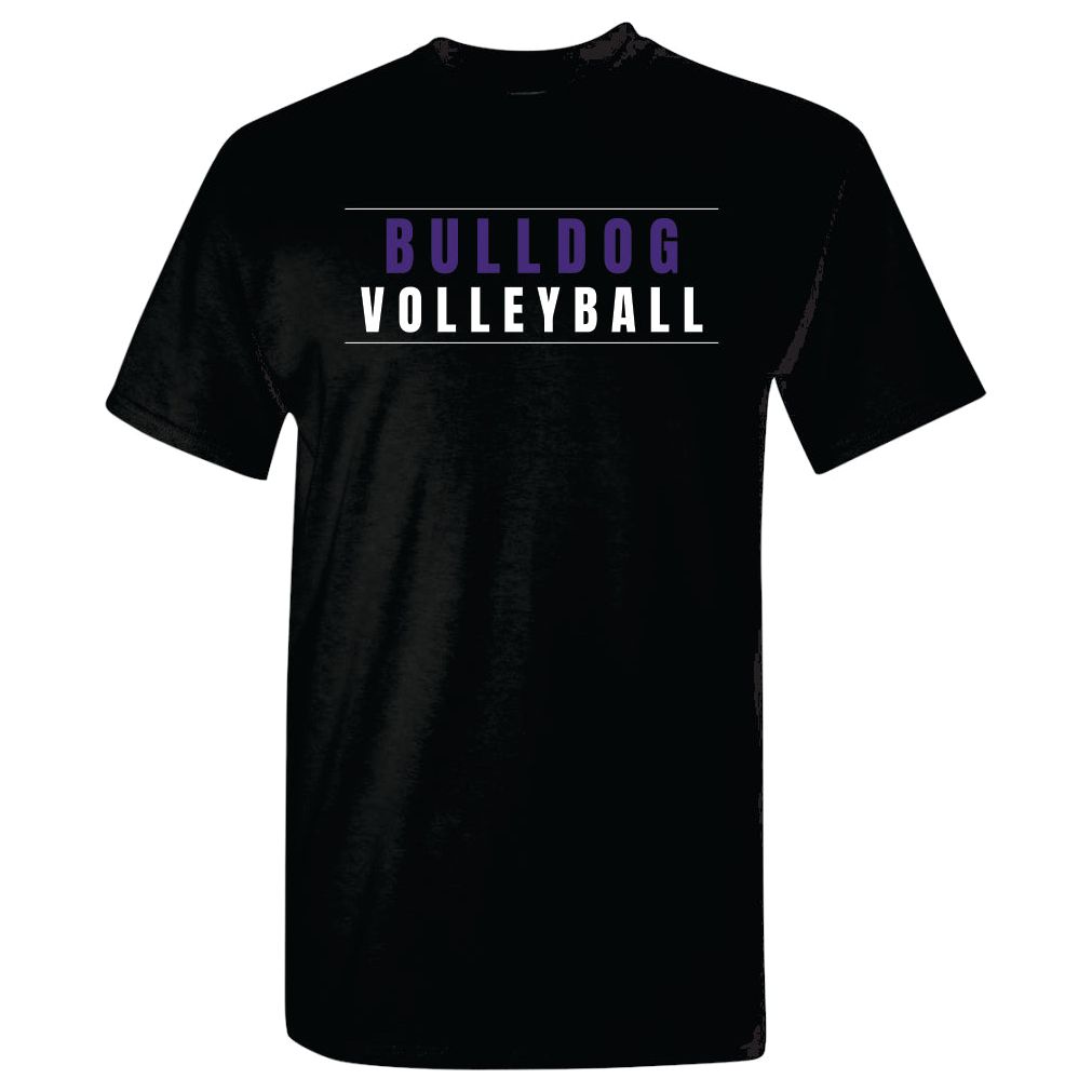 Wylie Volleyball - Bulldog Volleyball on Black