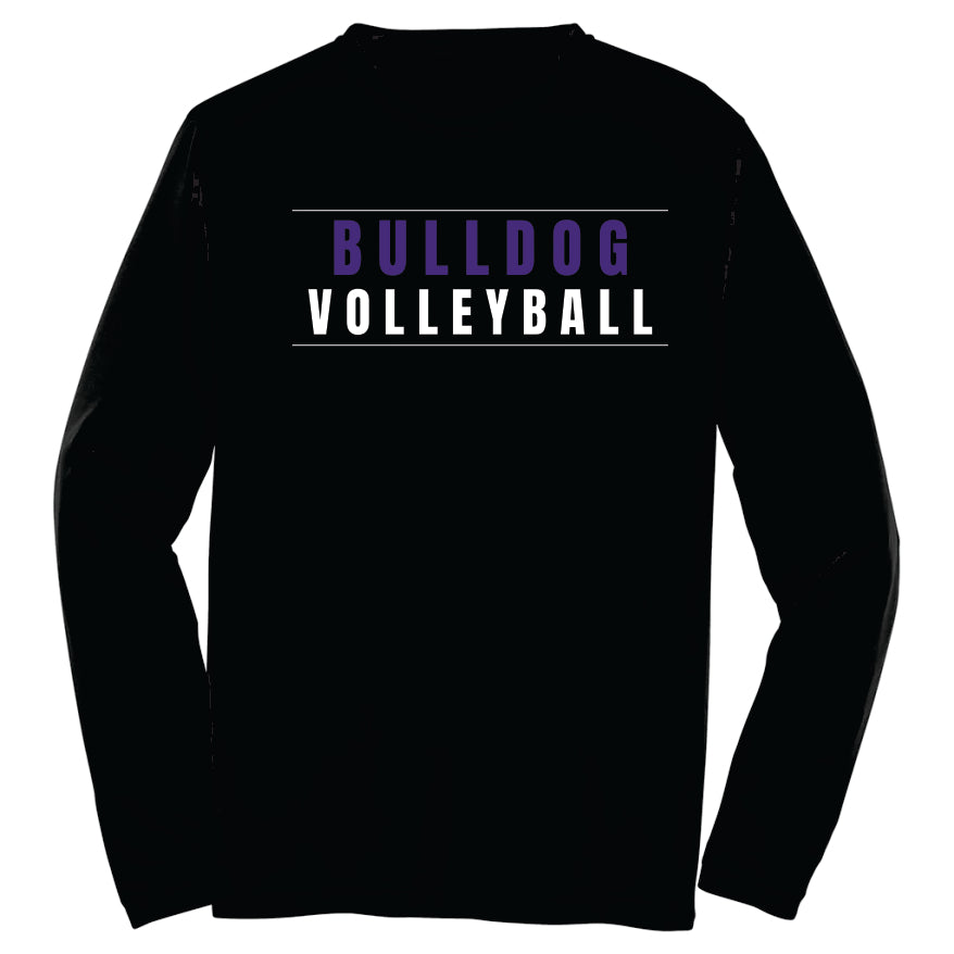 Wylie Volleyball - Bulldog Volleyball on Black