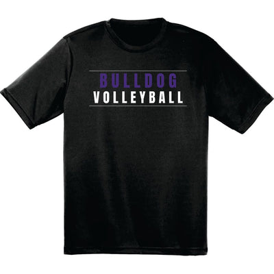 Wylie Volleyball - Bulldog Volleyball on Black
