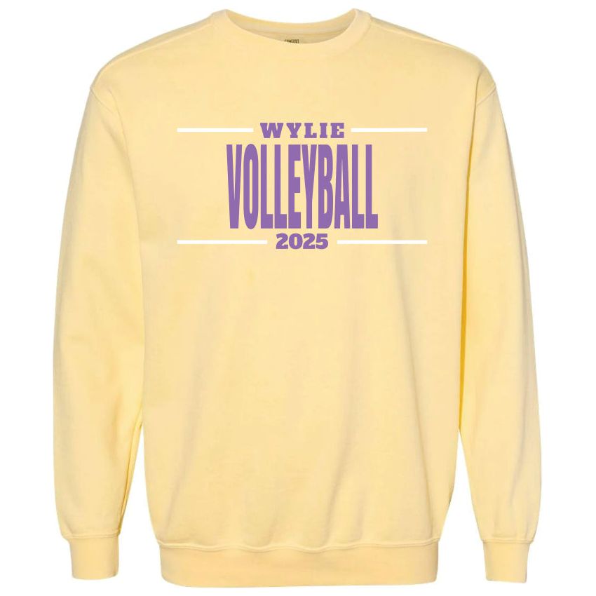 Wylie Volleyball - Stripes on Yellow