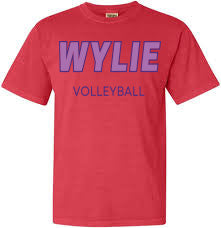 Wylie Volleyball - Summer Comfort Colors Tee